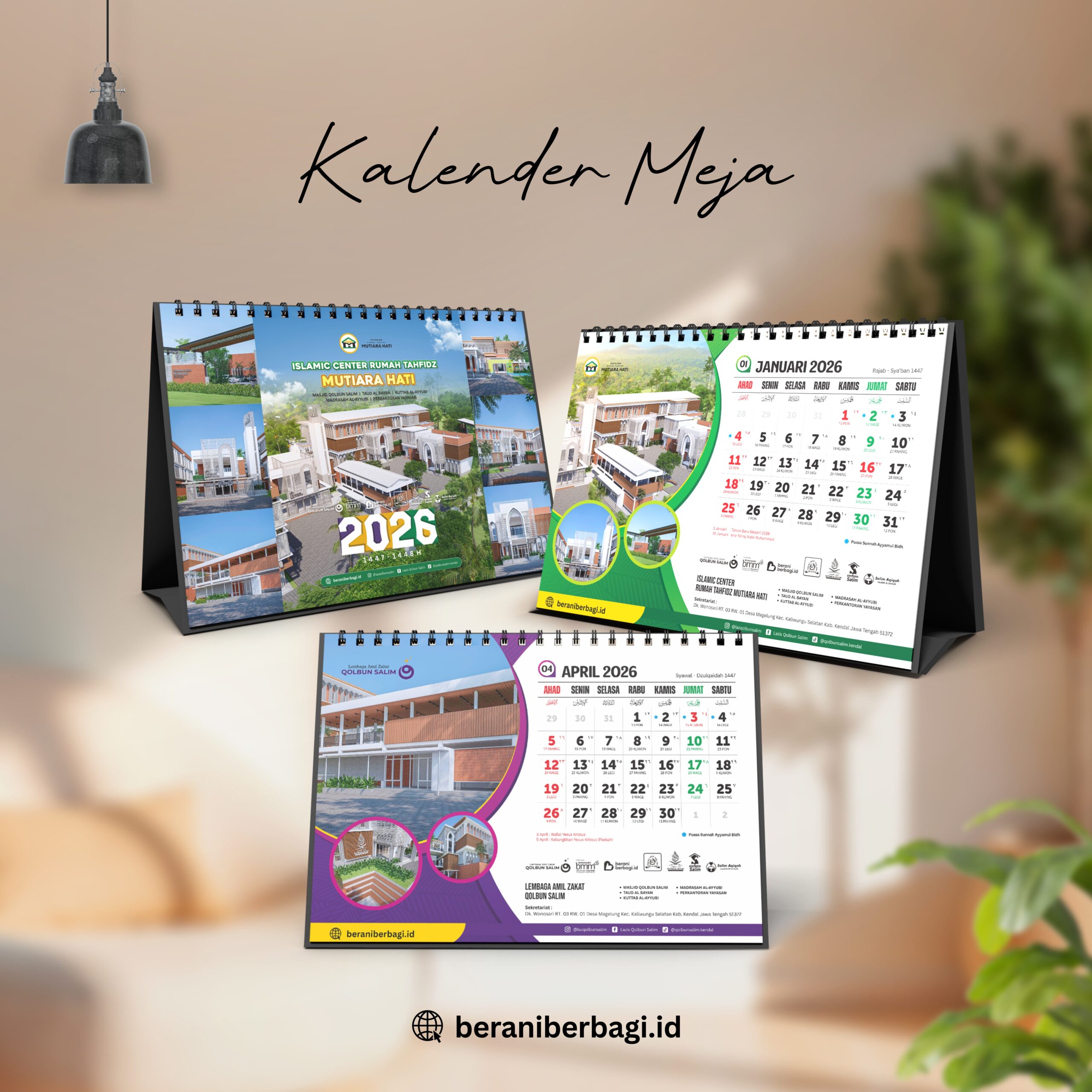 Kalender Meja 2026