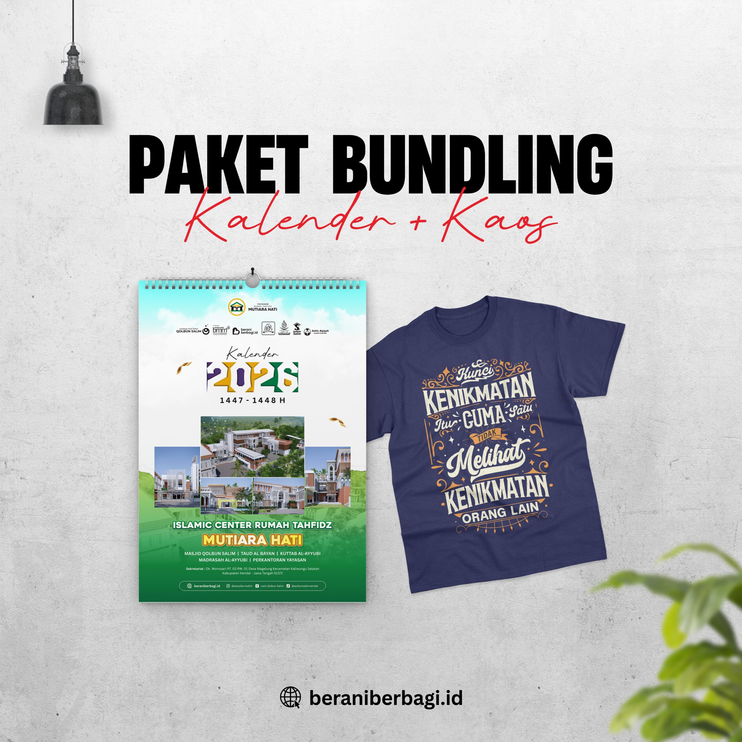Paket Bundling Kalender + Kaos